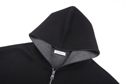 Givenchy Couture Seam Zipped Hoodie "Black"