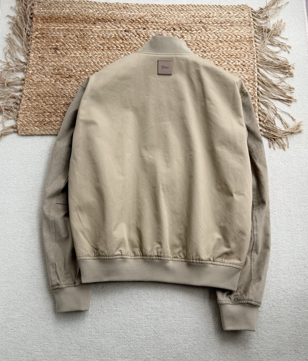 Dior Varsity Jacket "Gray Cotton"