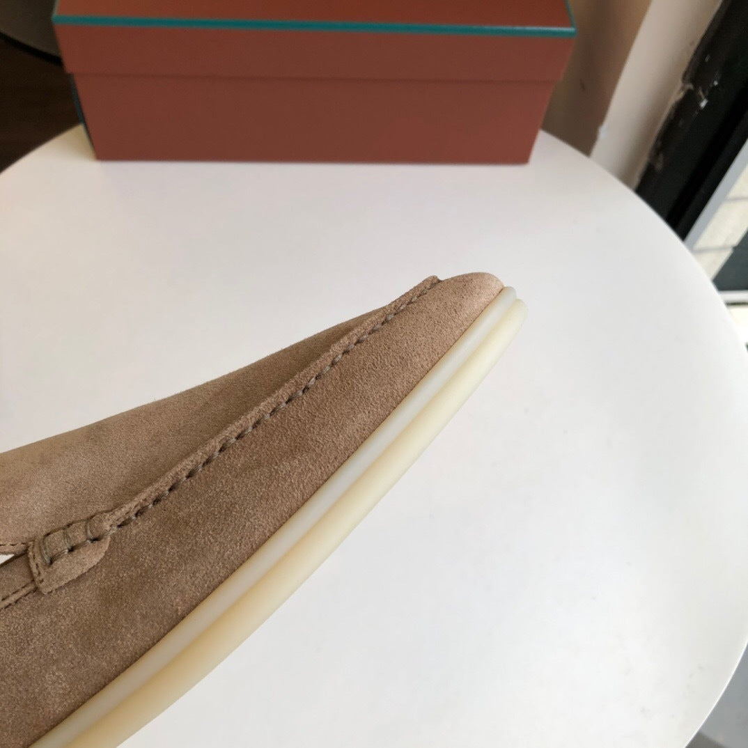 Loro Piana Summer Walk Loafers "Light Brown"