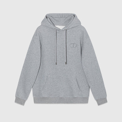 Dior CD Logo Hoodie "Grey"