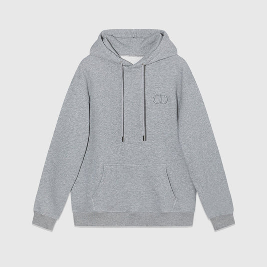Dior CD Logo Hoodie "Grey"