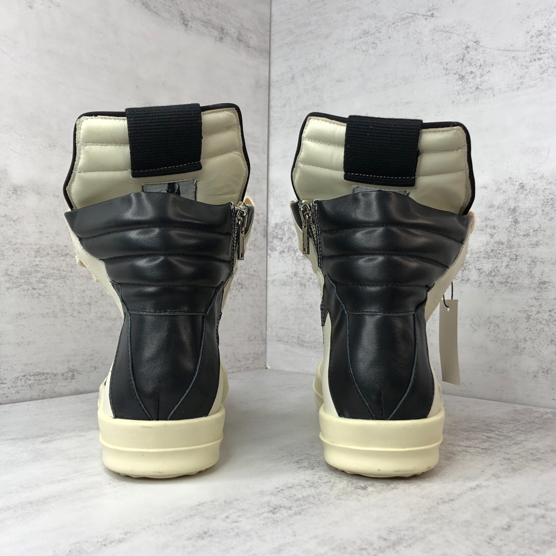 Rick Owens Geobasket "White-Black"