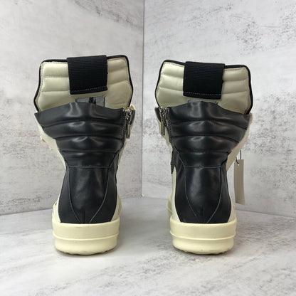 Rick Owens Geobasket "White-Black"