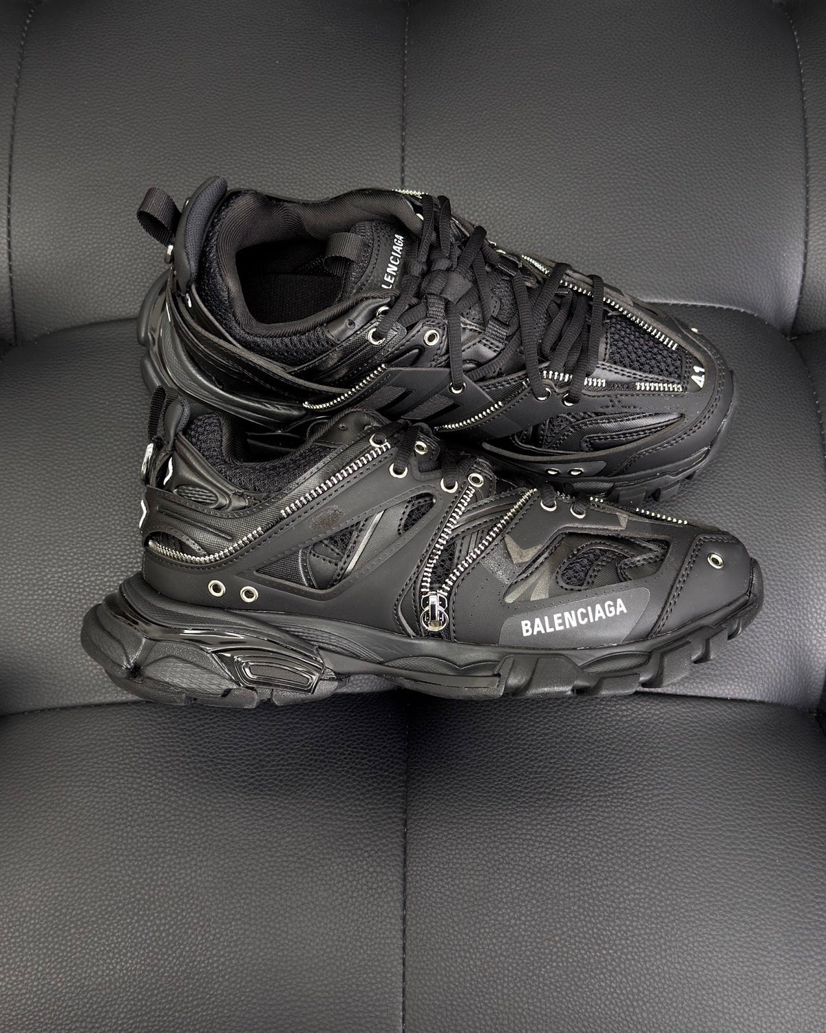 Balenciaga Track Zip Sneaker "Black"