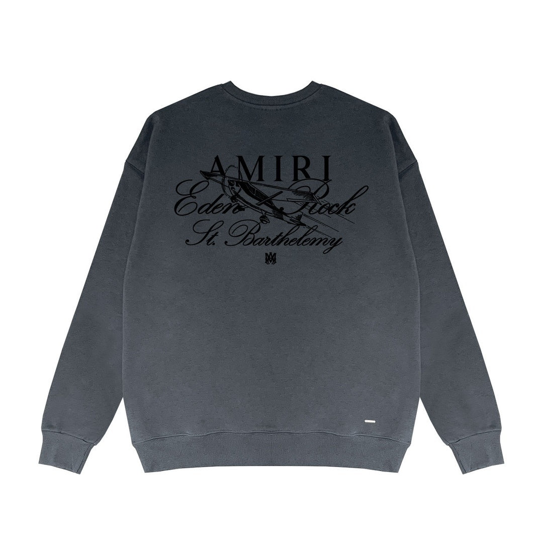 Amiri Eden Rock Sweatshirt "Grey-Black"