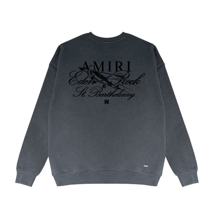 Amiri Eden Rock Sweatshirt "Grey-Black"
