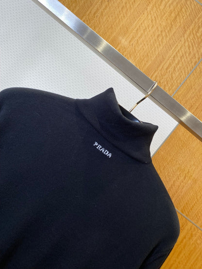 Prada Turtleneck Sweater "Black"