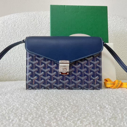 Goyard Goyardine Calfskin Chypre Wallet Pouch