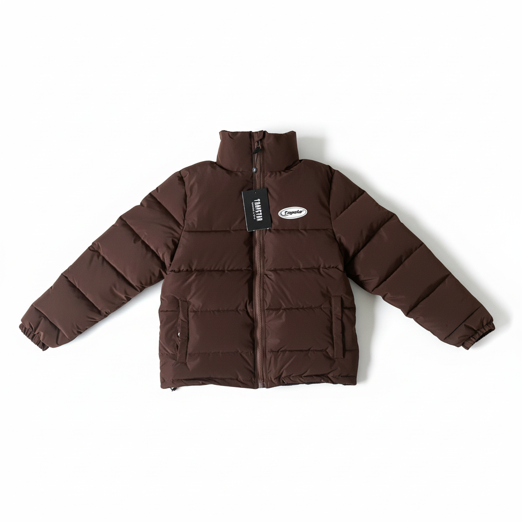 Trapstar Hyperdrive Down Jacket "Brown"