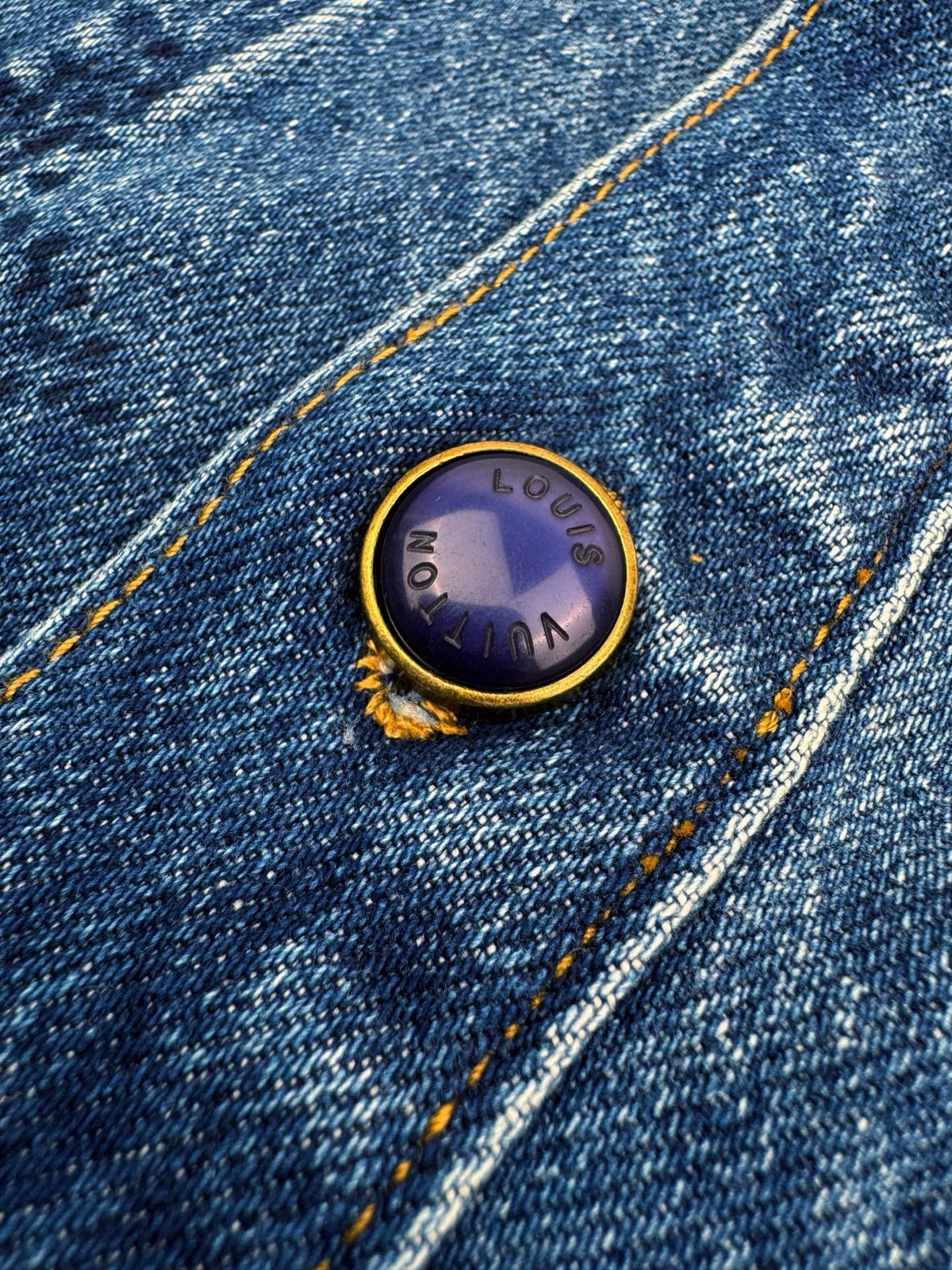 Louis Vuitton Monogram Denim Workwear Overshirt