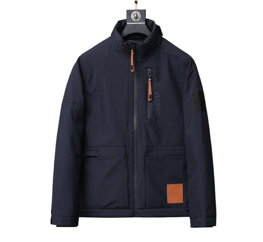 Louis Vuitton Down Jacket "Navy Blue"