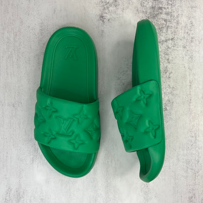Louis Vuitton Slides "Green"