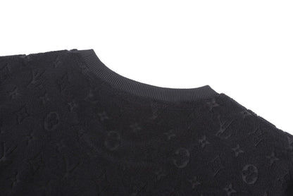 Louis Vuitton Monogram French Terry T-Shirt "Black"