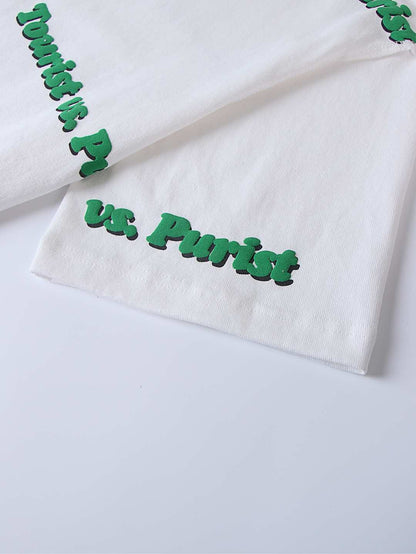 Louis Vuitton Tourist VS Purist Printed T-shirt "White-Green"