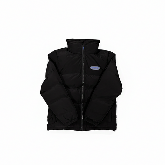 Trapstar Hyperdrive Down Jacket "Black-Blue"