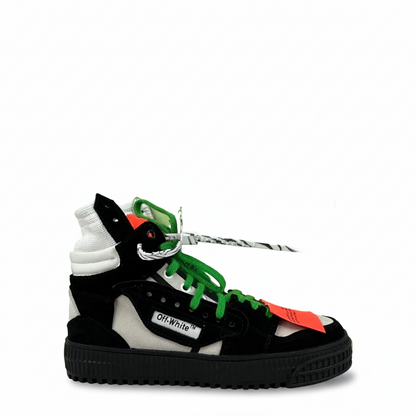 Off-White Off-Court High "White-Black-Green"