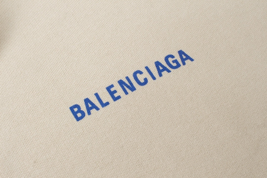 Balenciaga Hoodie "Beige-Blue"
