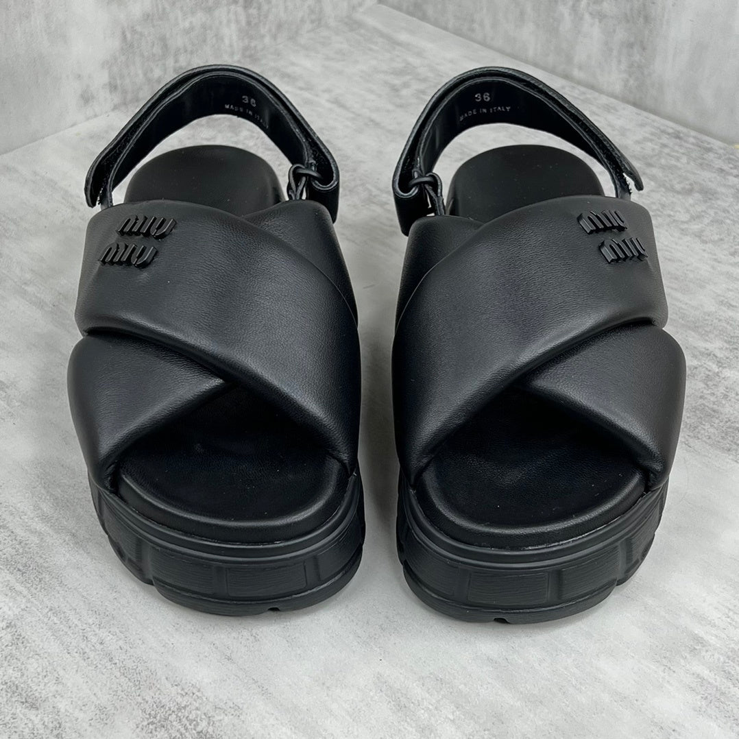 Miu Miu Sandals "Black"