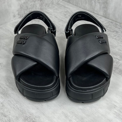 Miu Miu Sandals "Black"