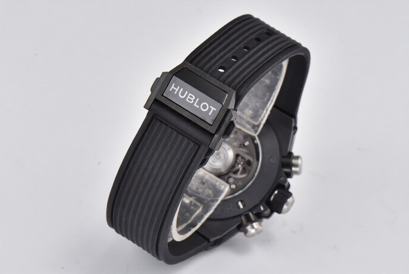 Hublot Big Bang Unico 44mm Black Rubber Strap Skeleton Dial