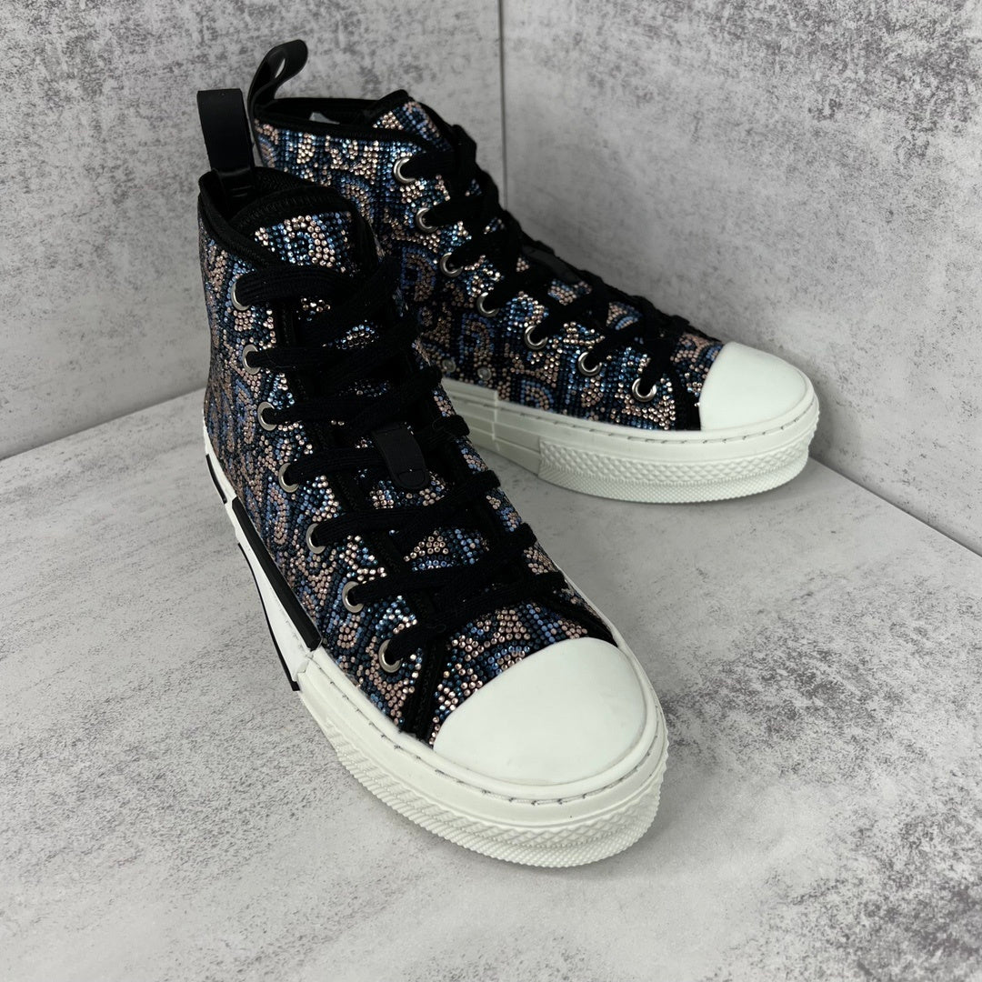 Dior B23 High-Top "Multicolour" Crystals