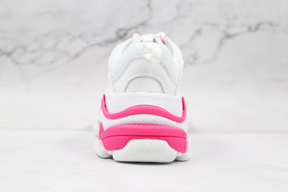 Balenciaga Triple S "White-Fluo Pink"