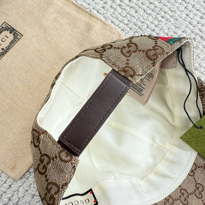 Gucci GG Baseball Hat "Beige"