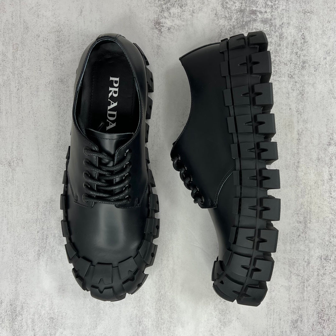 Prada Chunky Sole Derby Shoes