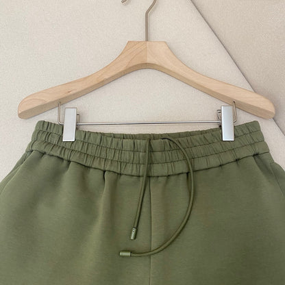 Gucci Logo Embroidered Shorts "Green"