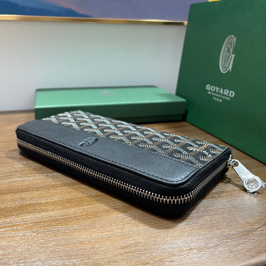 Goyard Matignon GM Wallet "Black"