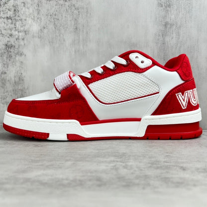 Louis Vuitton Trainers "Red-White Denim"