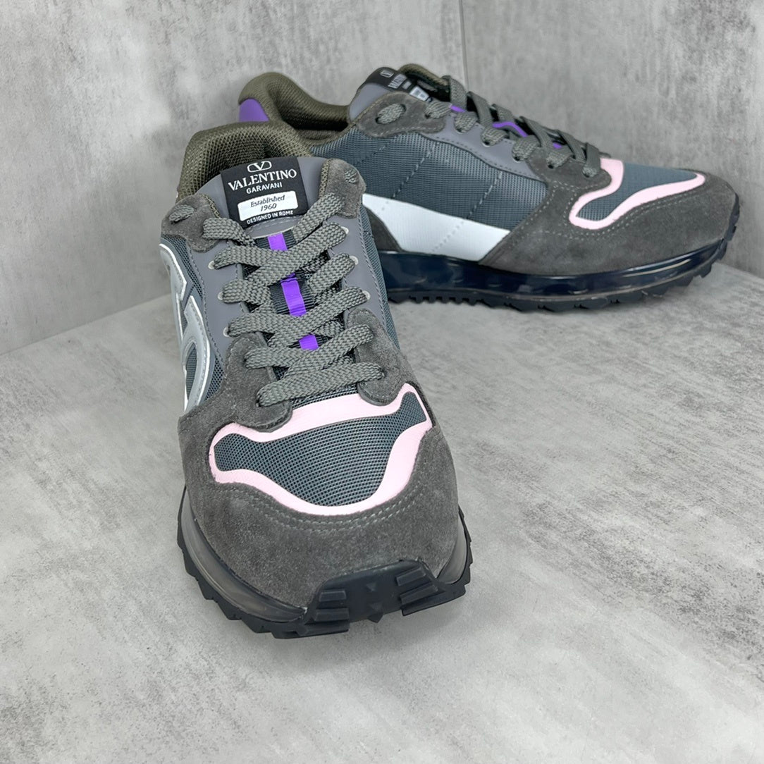 Valentino Garavani V-Logo "Grey-White-Purple"