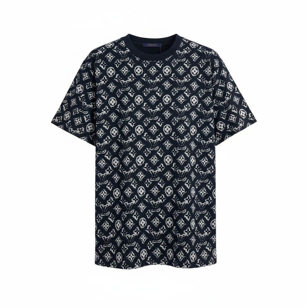 Louis Vuitton Monogram T-Shirt "Black-White"