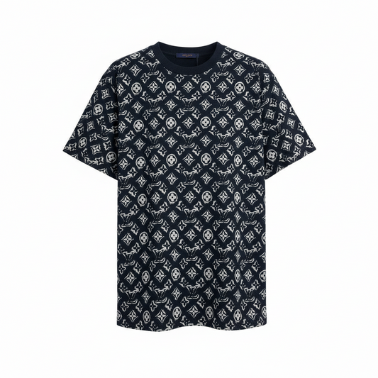 Louis Vuitton Monogram T-Shirt "Black-White"