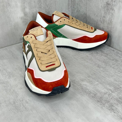 Valentino Garavani Netrunner "White-Brown-Green"