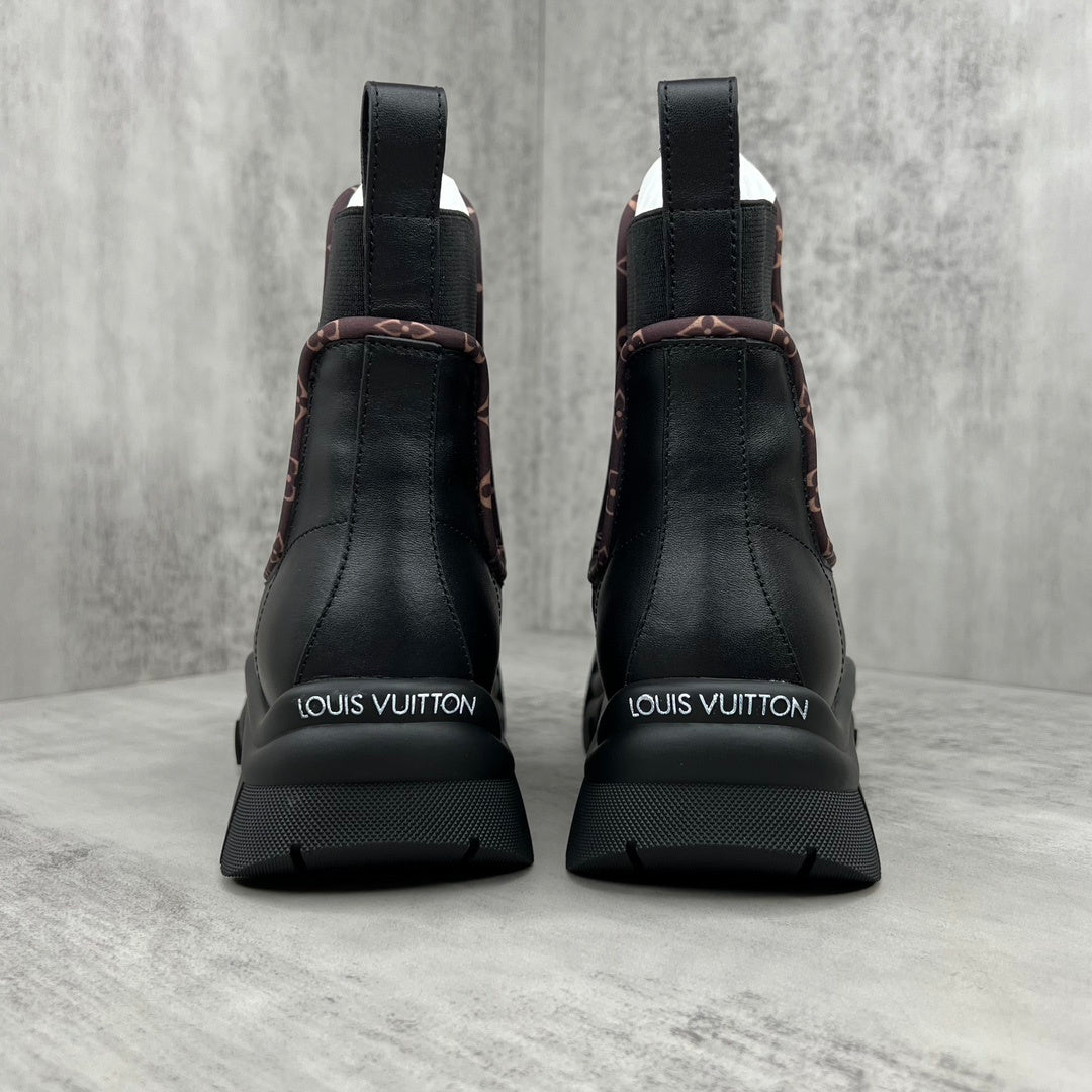 Louis Vuitton Ruby Flat Ankle Boots "Black"