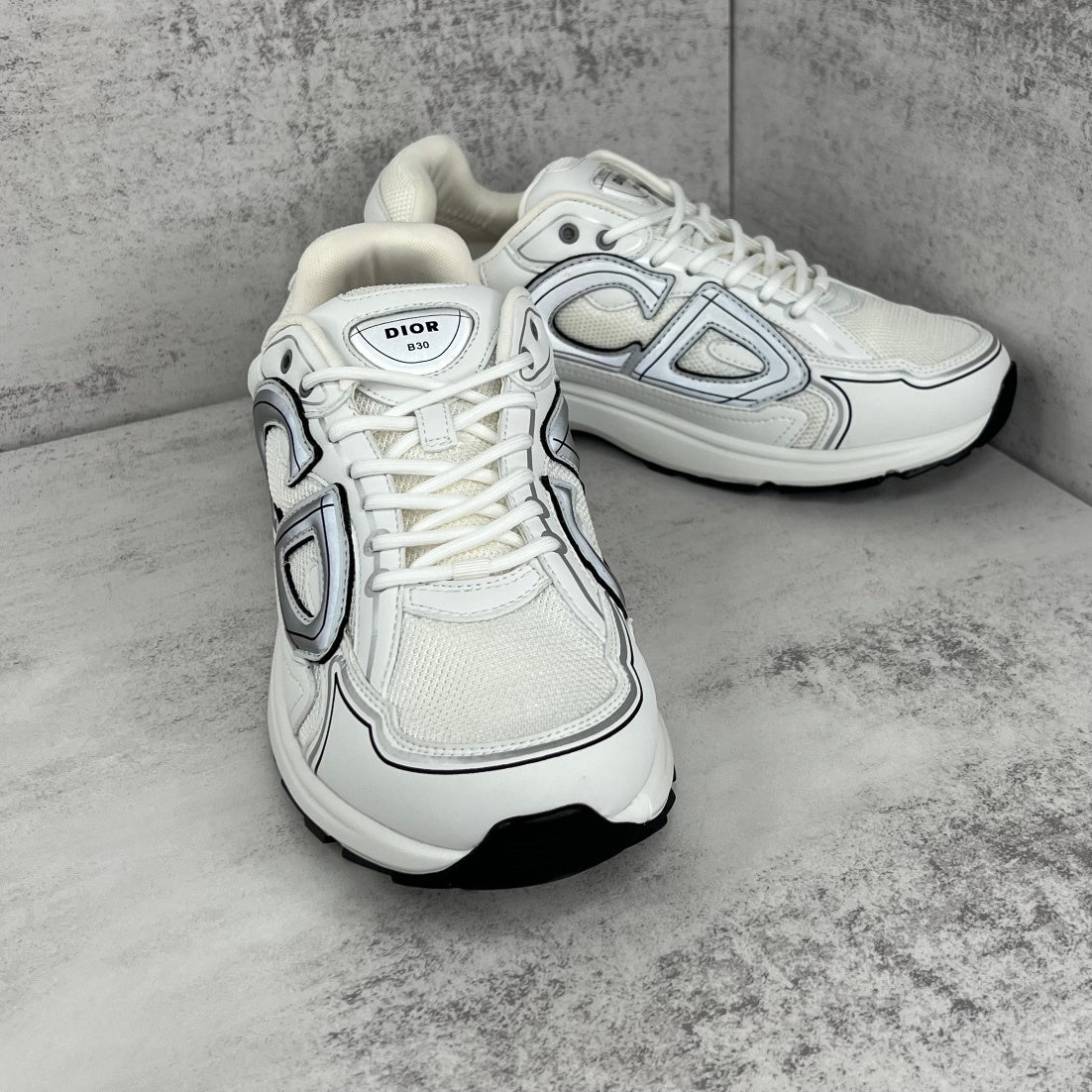 Dior B30 "White-Grey"