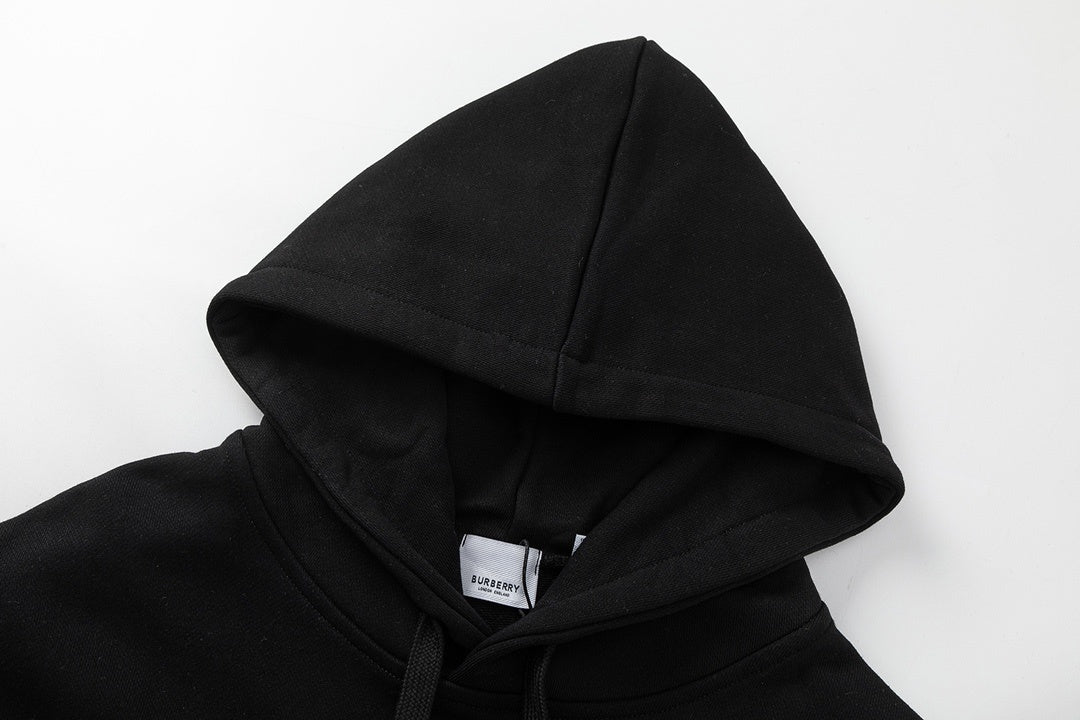 Burberry Horseferry Print Hoodie "Black"