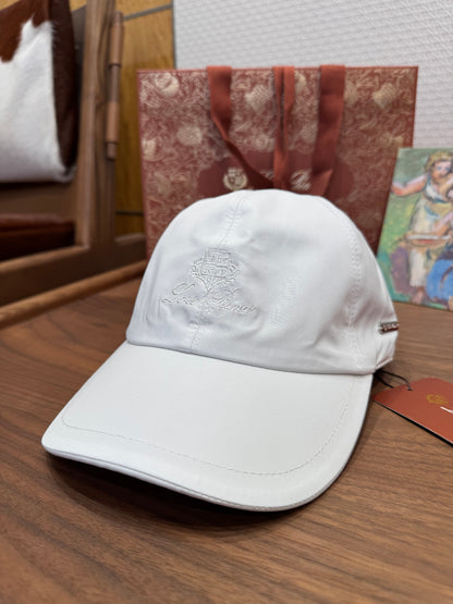 Loro Piana Baseball Hat "White"