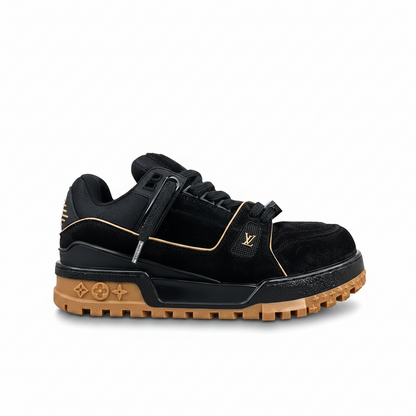Louis Vuitton Maxi "Brown-Black Suede"