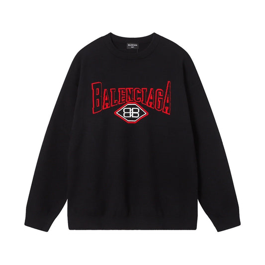 Balenciaga Sweater "Black-Red"