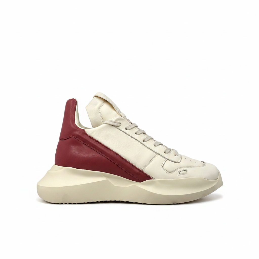 Rick Owens Geth Runner "Beige-Red"