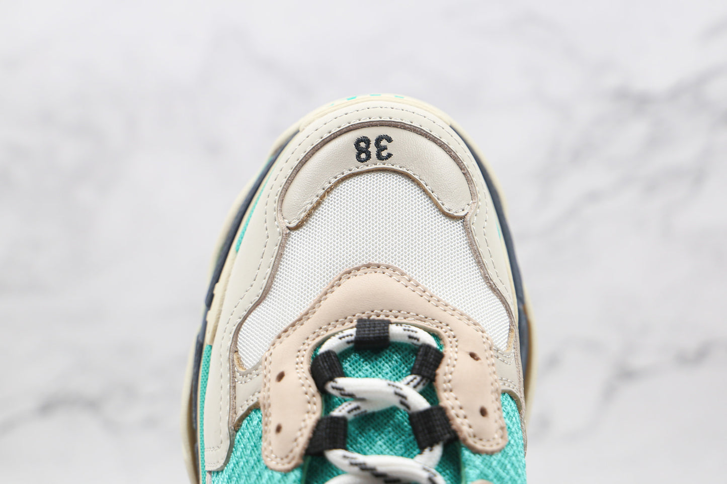 Balenciaga Triple S "White-Turquouise"