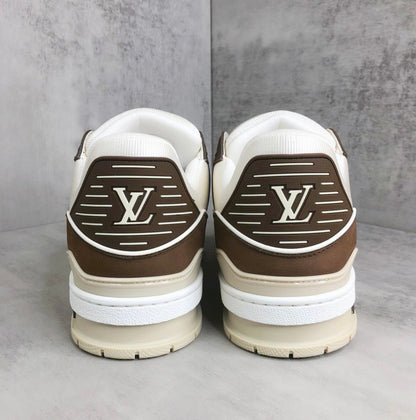 Louis Vuitton Trainers "Mocha-White"