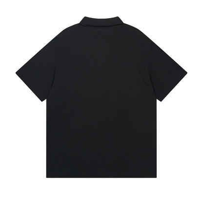 Balenciaga Laurel Polo T-Shirt "Black-Red"