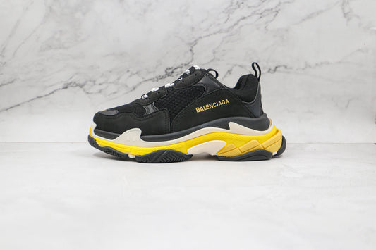 Balenciaga Triple S "Black-Yellow"