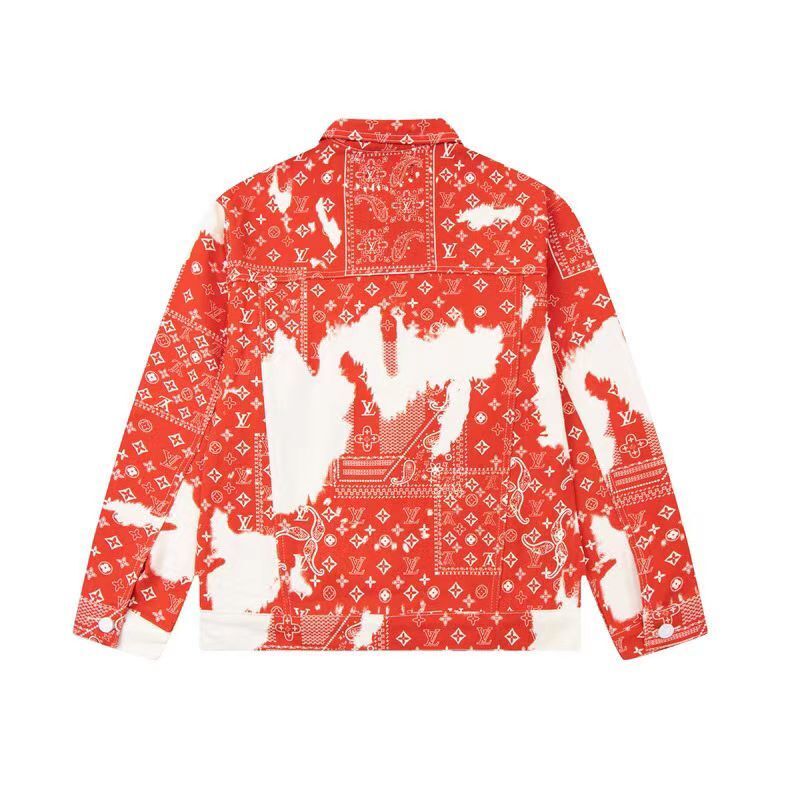 Louis Vuitton Bandana Denim Jacket