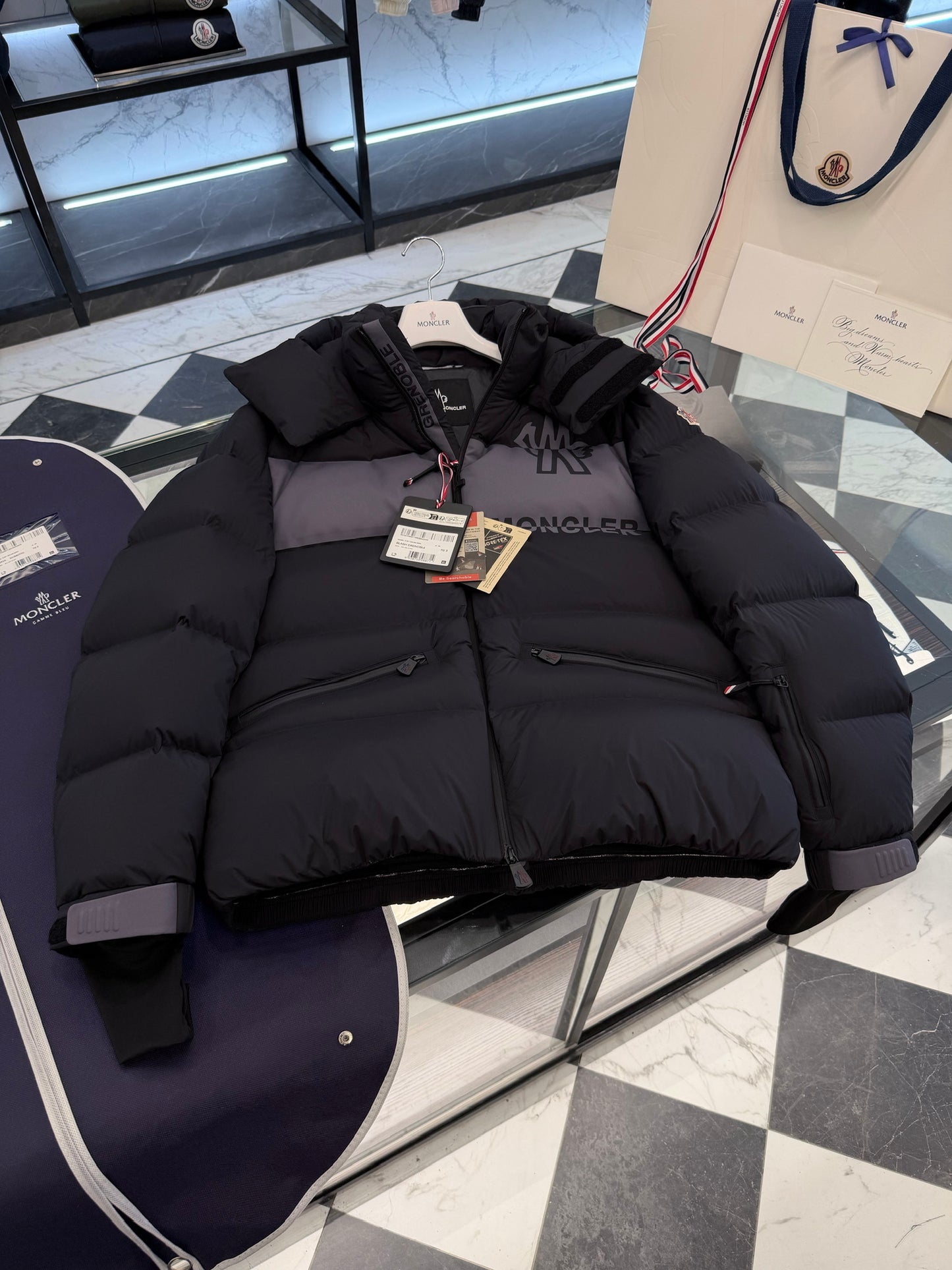 Moncler Grenoble Down Jacket "Black"