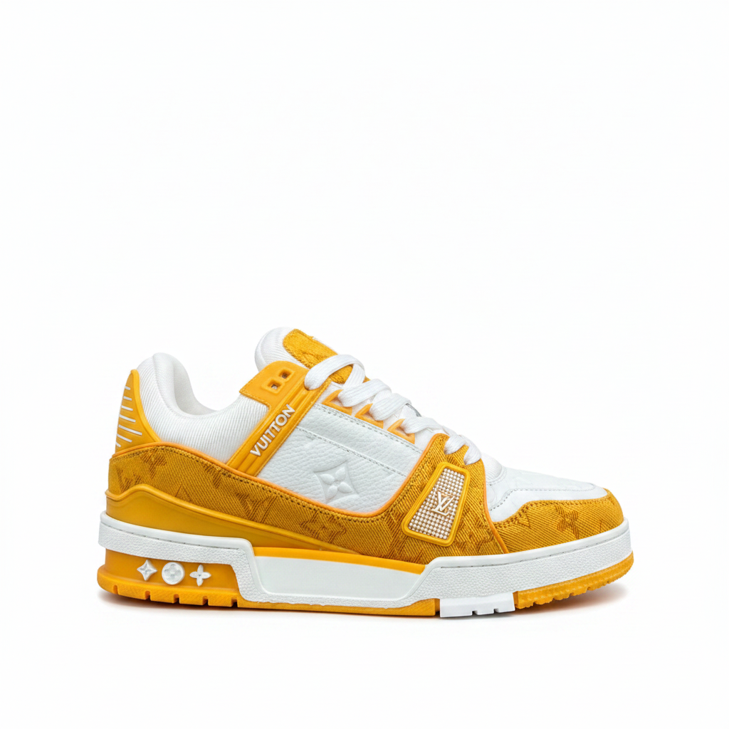Louis Vuitton LV Trainers "Gold-White"