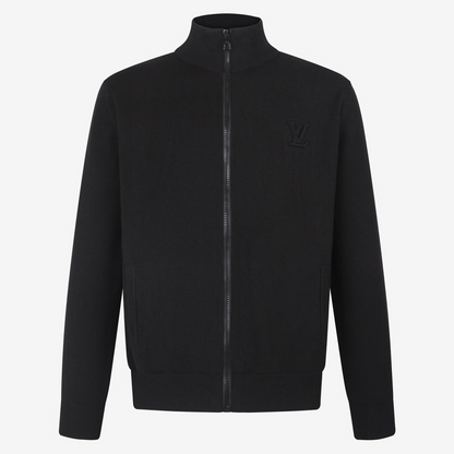 Louis Vuitton LVSE Inside-Out Zipped Through Cashmere Cardigan "Black"